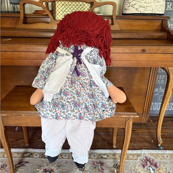 Rare Vintage 1960's XL Annabelle The Original Knickerbocker Raggedy Ann Doll - Picture 8 of 11